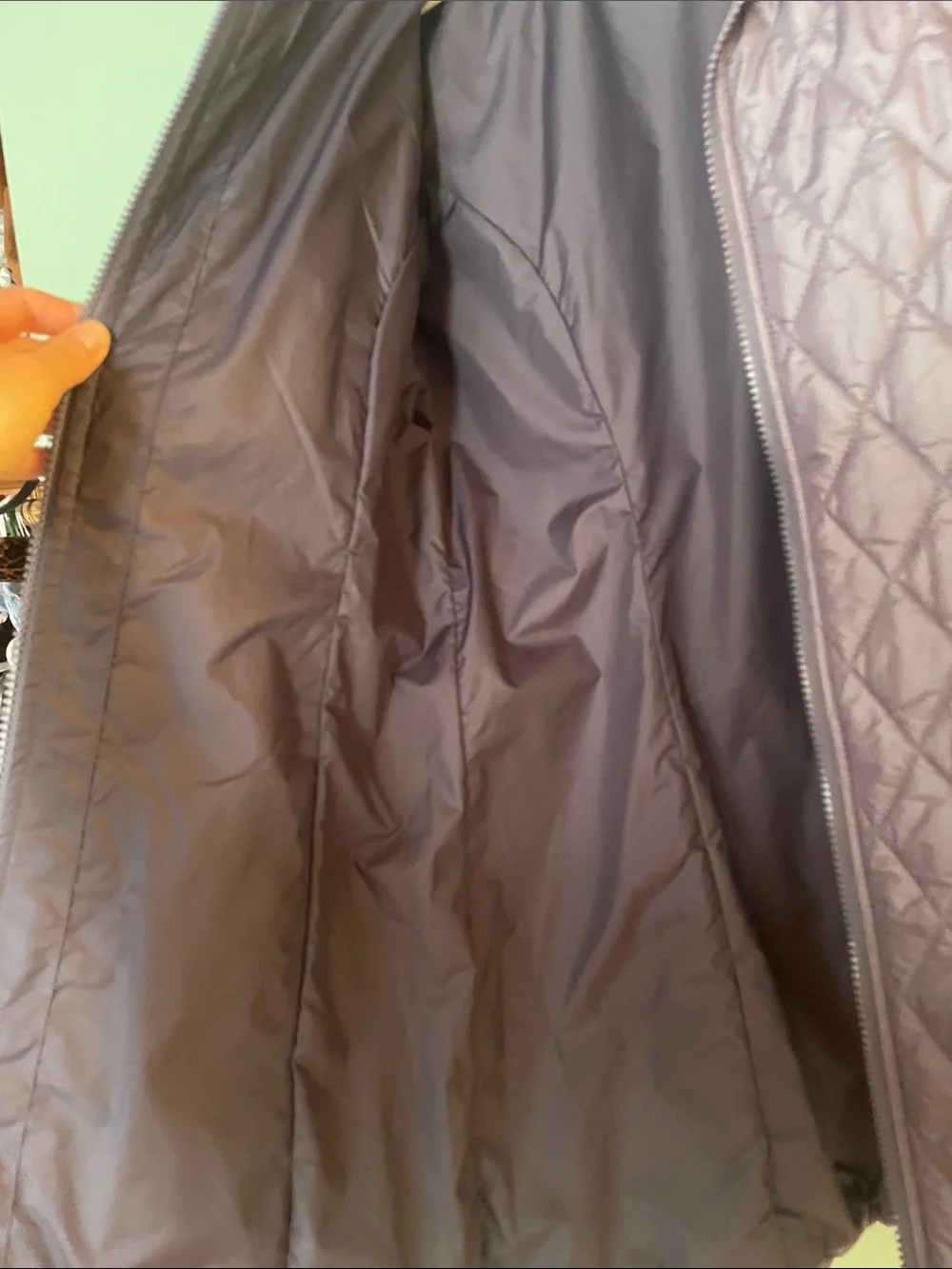 The North Face Women's Quilted Puffer Jacket — Lavender Gray
